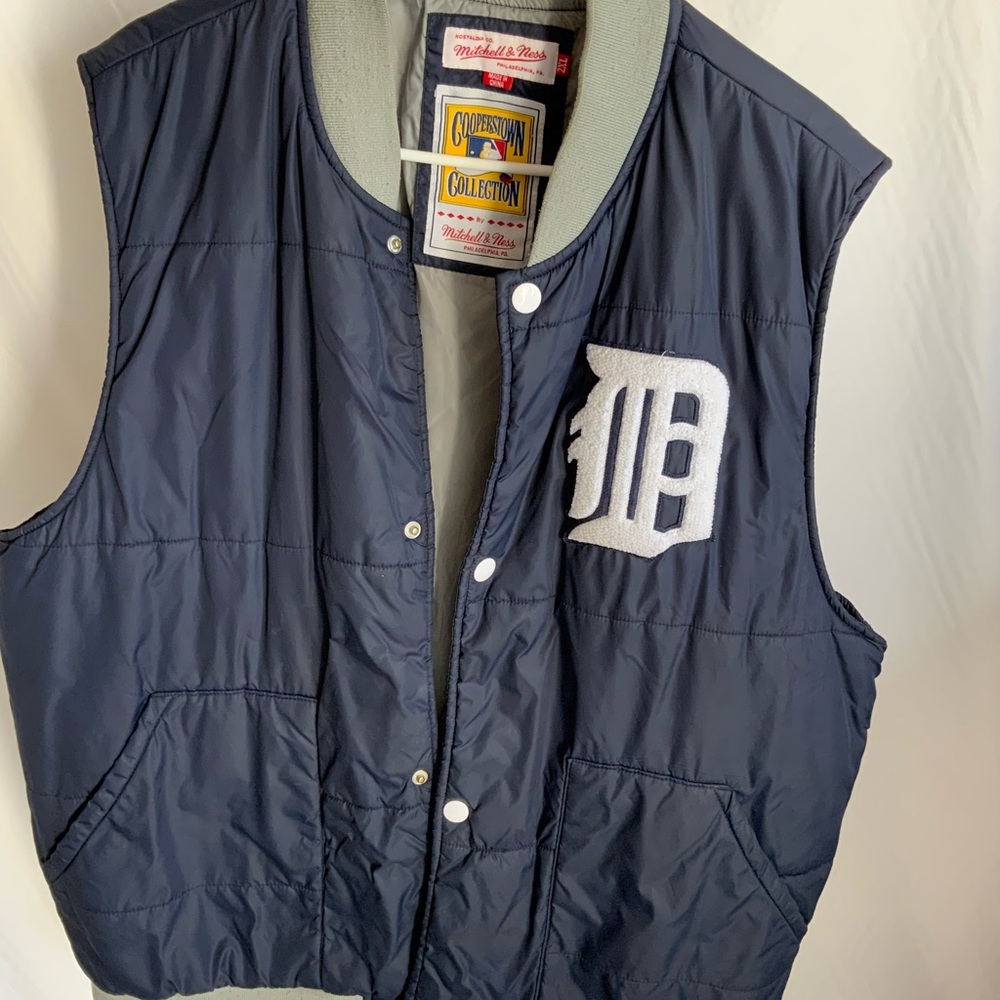 Cooperstown Collection by Mitchell & Ness Vintage Puffer Vest XXL